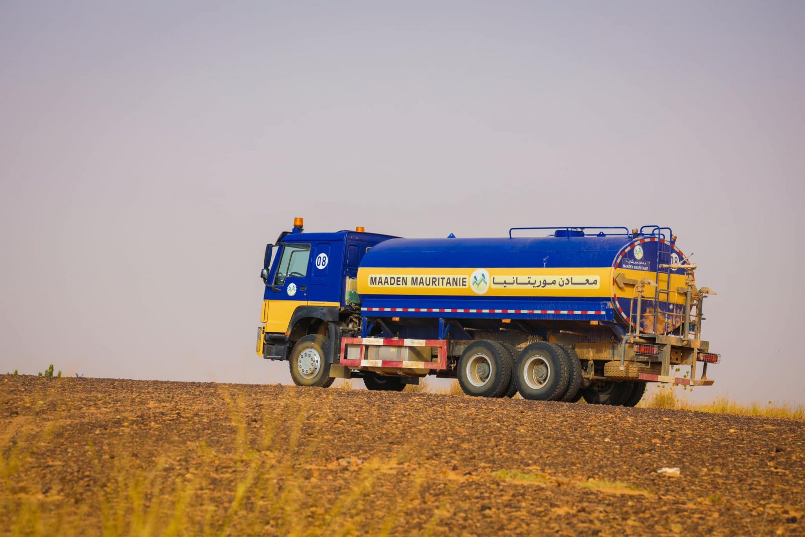 صهريج ماء يتبع لمعادن موريتانيا