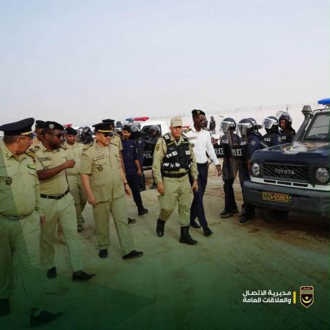 الأمن الوطني ينظم تمرينا لسرايا حفظ النظام في نواكشوط