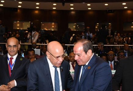 الغزواني يؤكد للسيسي حرص موريتانيا على تعزيز التعاون مع مصر