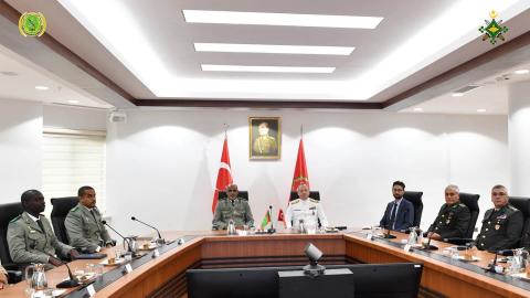 وفد عسكري موريتاني يزور تركيا لبحث التعاون وتبادل الخبرات