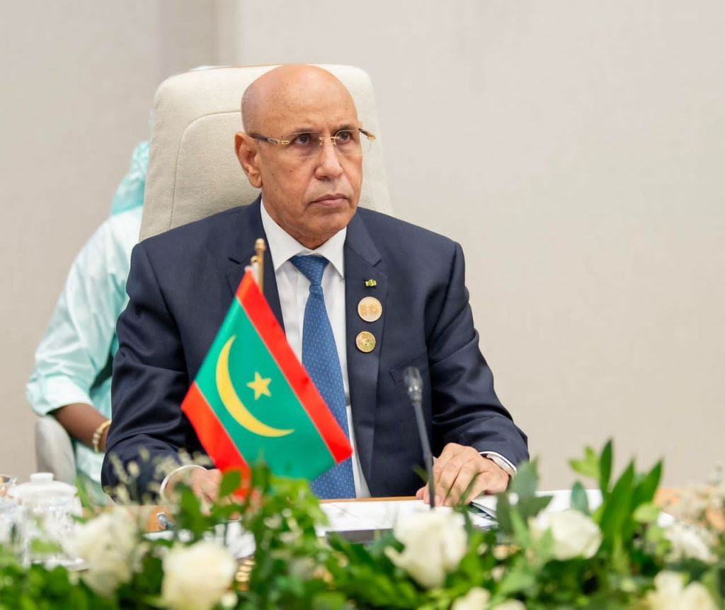 الغزواني يهنئ رئيس الغابون بمناسبة العيد الوطني