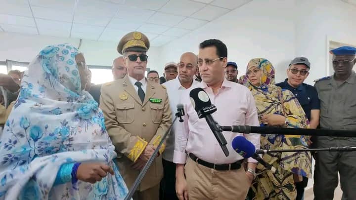 ولد اجاي يتفقد مشاريع صحية وخدمية وبنى تحتية في نواكشوط