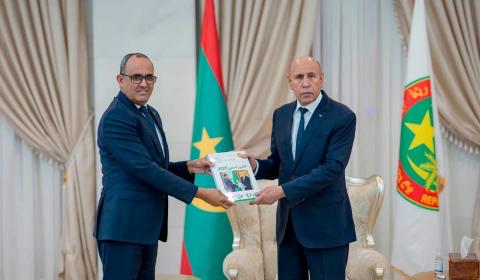 الرئيس يتسلم التقرير السنوي للسلطة العليا للصحافة لعام 2025