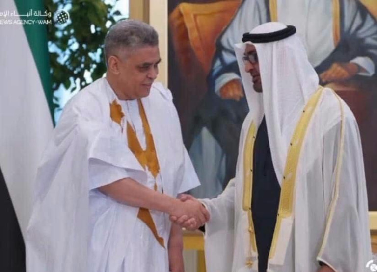 السفير عبد الله أباه الناجي كبد يقدم أوراق اعتماده سفيراً لموريتانيا لدى الإمارات