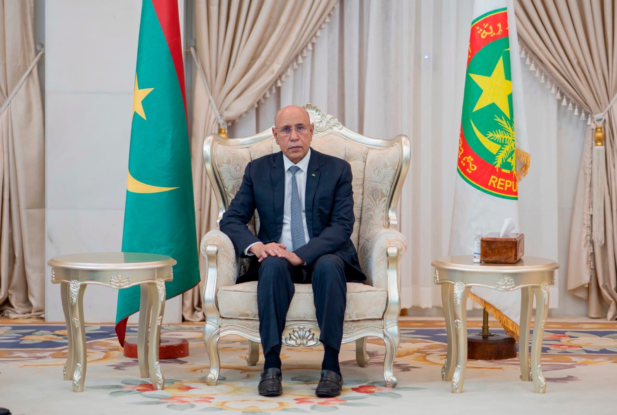الغزواني يلتقي منسق الحوار الوطني ورؤساء الأطراف السياسية