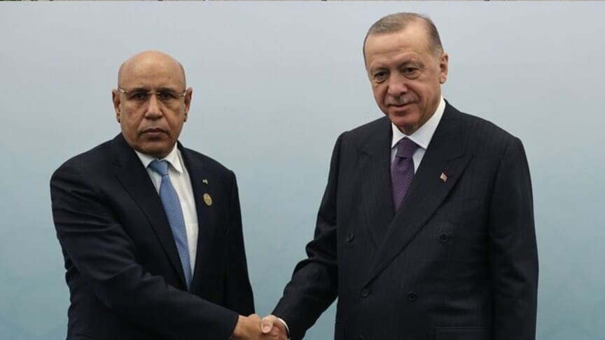 أردوغان والغزواني يبحثان تعزيز التعاون الثنائي وقضايا إقليمية