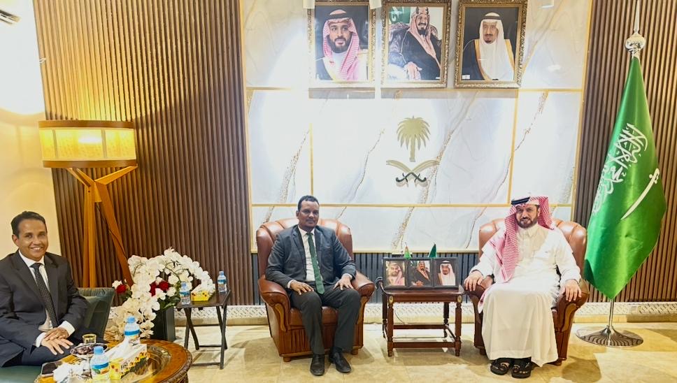 نقيب الصحفيين الموريتانيين يلتقي سفير المملكة العربية السعودية